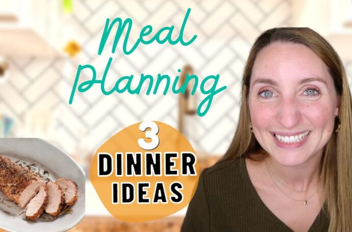 How I Plan Our Weekly Menu + 3 Back to Homeschool Meals